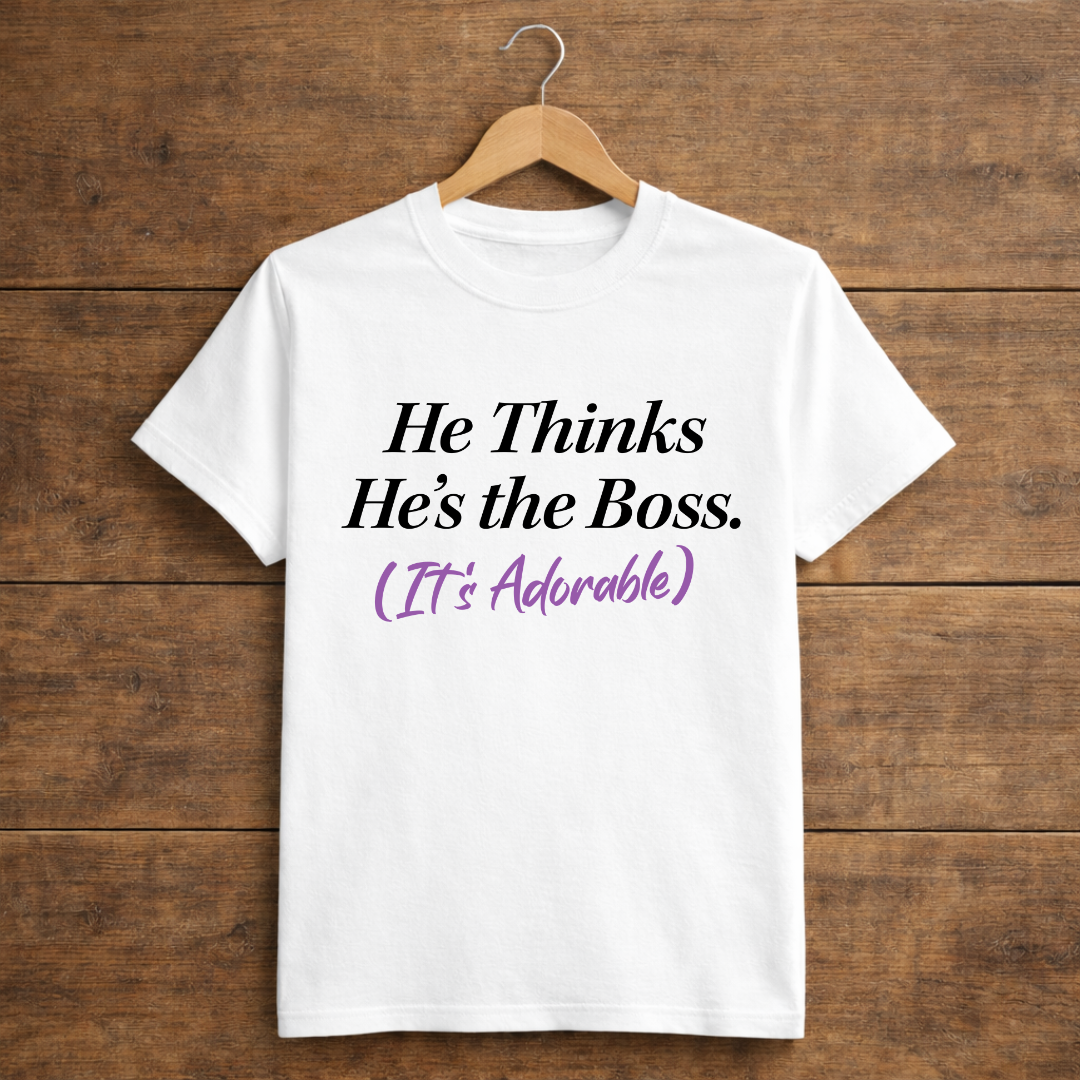 He Thinks He's The Boss. (It's Adorable)