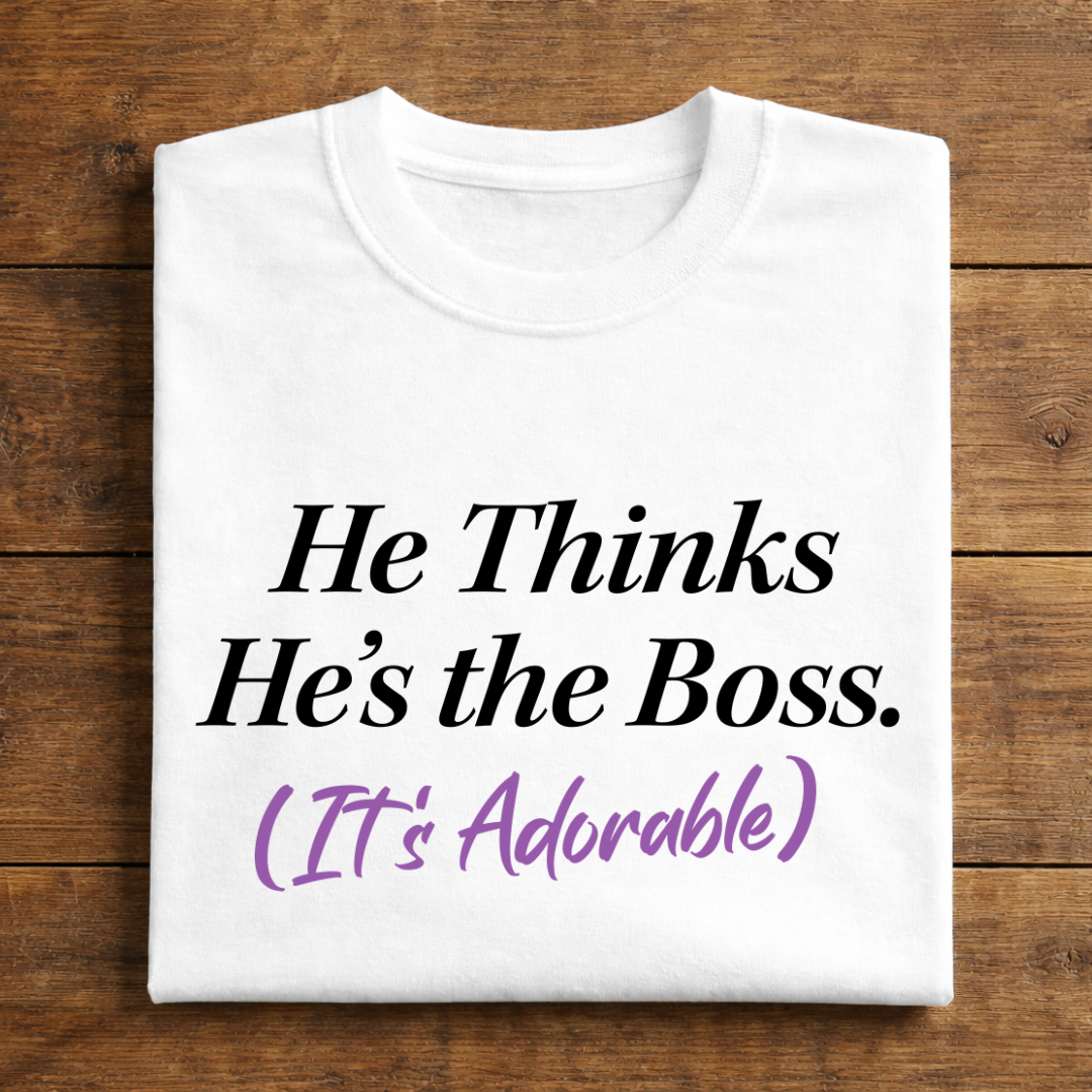 He Thinks He's The Boss. (It's Adorable)