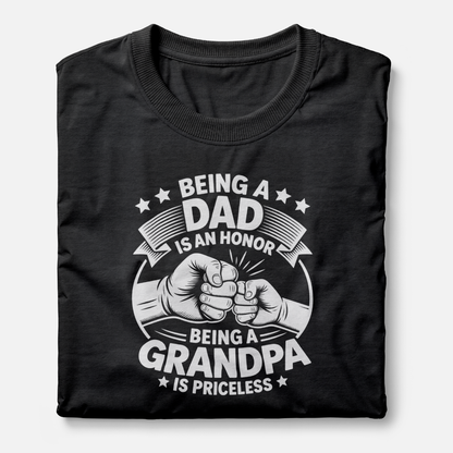 Being A Dad Is An Honour, Being A Grandpa Is Priceless