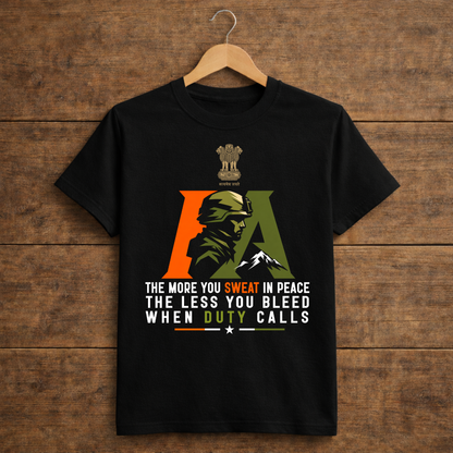 NDA CDS Agniveer Patriotic T-Shirt