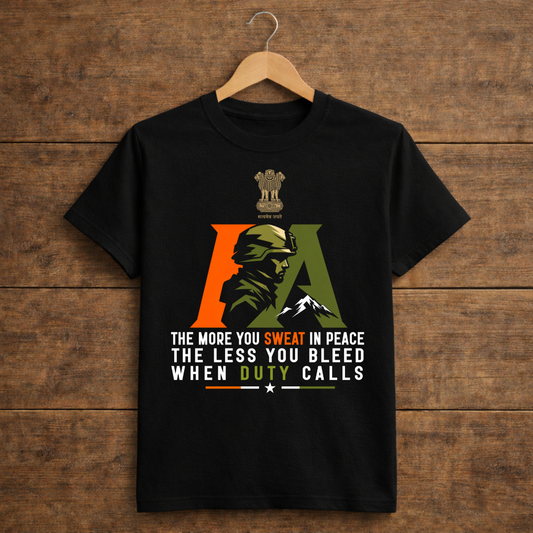 NDA CDS Agniveer Patriotic T-Shirt