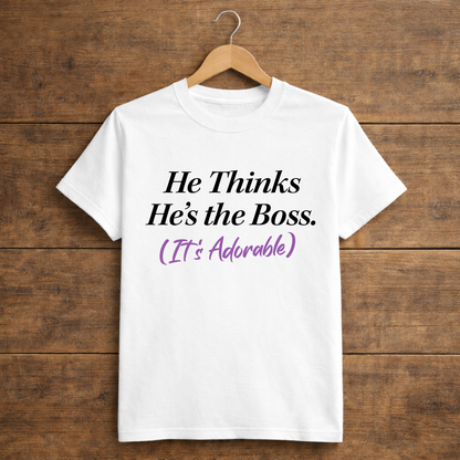 He Thinks He's The Boss. (It's Adorable)