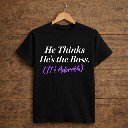 He Thinks He's The Boss. (It's Adorable)