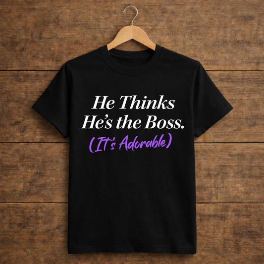He Thinks He's The Boss. (It's Adorable)
