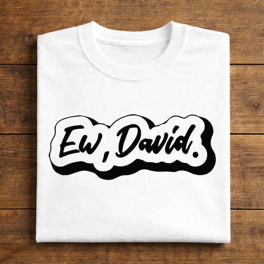 Ew David White Folded